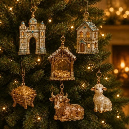🎄 2026 Nativity Story Christmas Advent Calendar | 24 Keepsake Ornaments Inspired by the Sacred Journey to Christmas 🙏