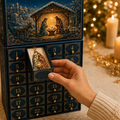 🎄 2026 Nativity Story Christmas Advent Calendar | 24 Keepsake Ornaments Inspired by the Sacred Journey to Christmas 🙏