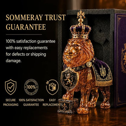 👑87th Anniversary Royal Lion Whiskey Bottle