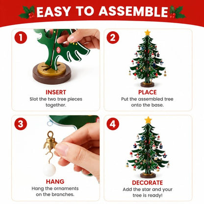 🎄24-Day Christmas Tree Advent Calendar – Daily Ornament Surprises & Holiday Family Fun