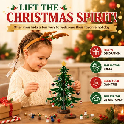 🎄24-Day Christmas Tree Advent Calendar – Daily Ornament Surprises & Holiday Family Fun