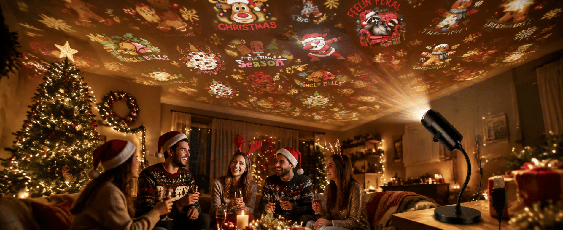 Christmas Projector Holiday Display