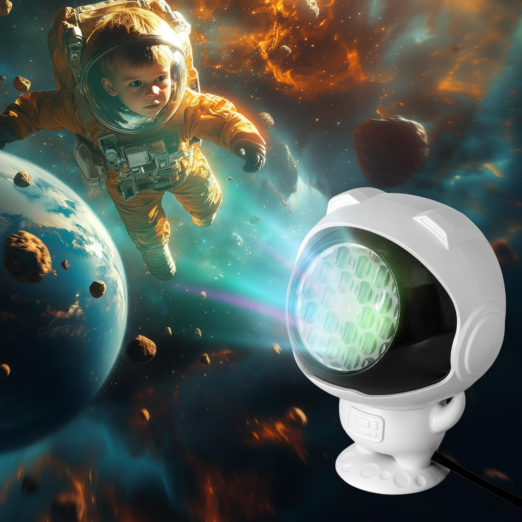 🧑‍🚀Astronaut-themed Christmas Projector Lights Indoor/Outdoor