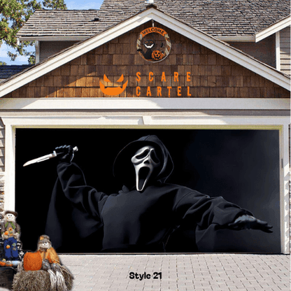 Halloween Garage Door Decoration