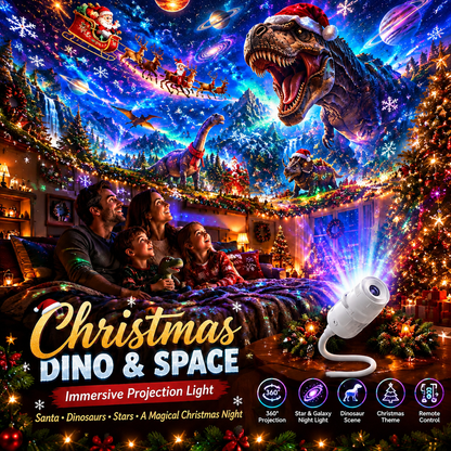🎃🎄 Plug-and-Play HD Christmas/Halloween/Starry Sky Projector