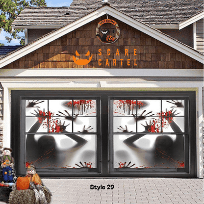 Halloween Garage Door Decoration