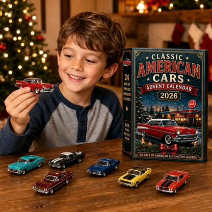 🚗High Sales 2026 Classic American Cars Advent Calendar