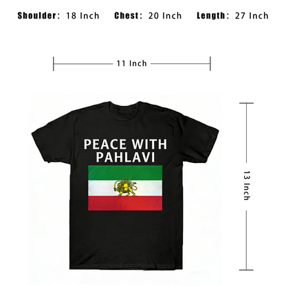 Peace With Pahlavi T-shirt