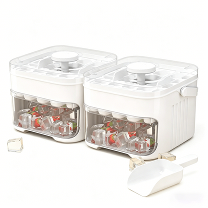 Double layer Ice Cube Tray