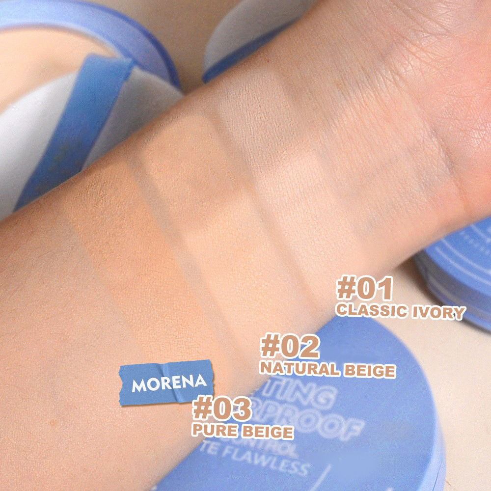 3 Colors Oil Control Matte Face Powder