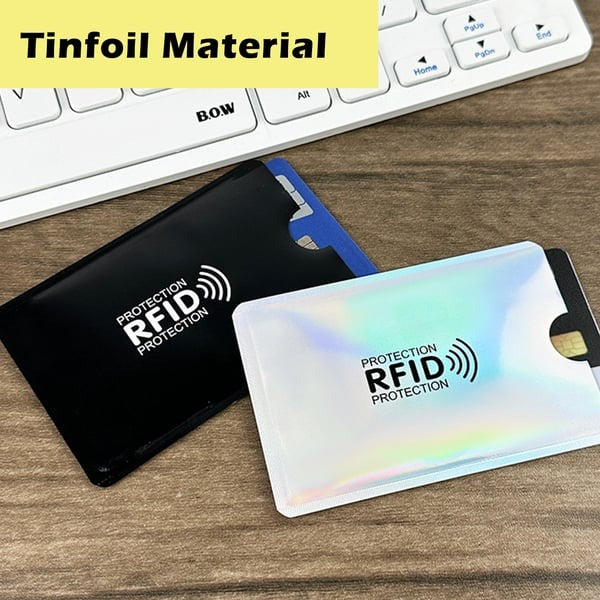 🛡️ 8PK RFID Card Sleeves — Anti-Theft ID Protectors