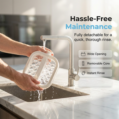 Portable Silicone Ice Ball Maker Bottle 🧊