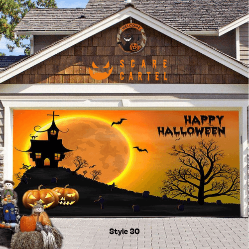 Halloween Garage Door Decoration