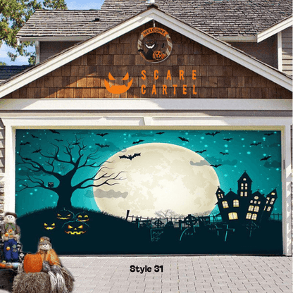 Halloween Garage Door Decoration