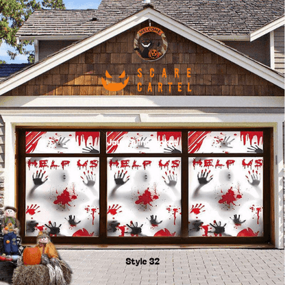 Halloween Garage Door Decoration