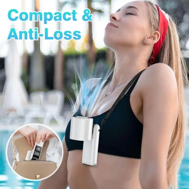Turbo Ice-Cooling Fan – Stay Cool Anywhere You Go!