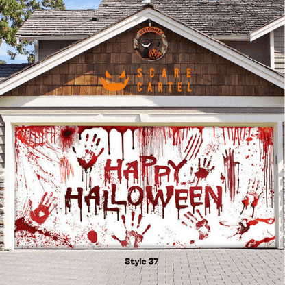 Halloween Garage Door Decoration