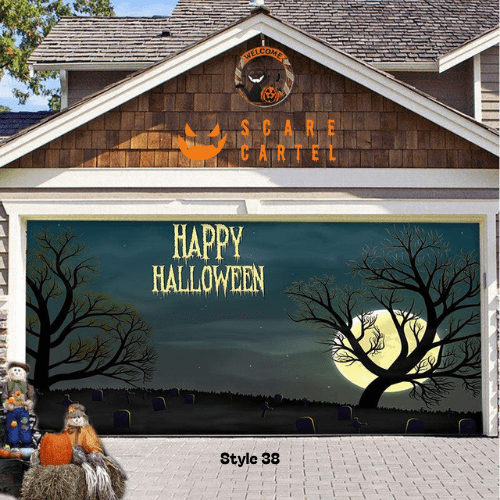 Halloween Garage Door Decoration