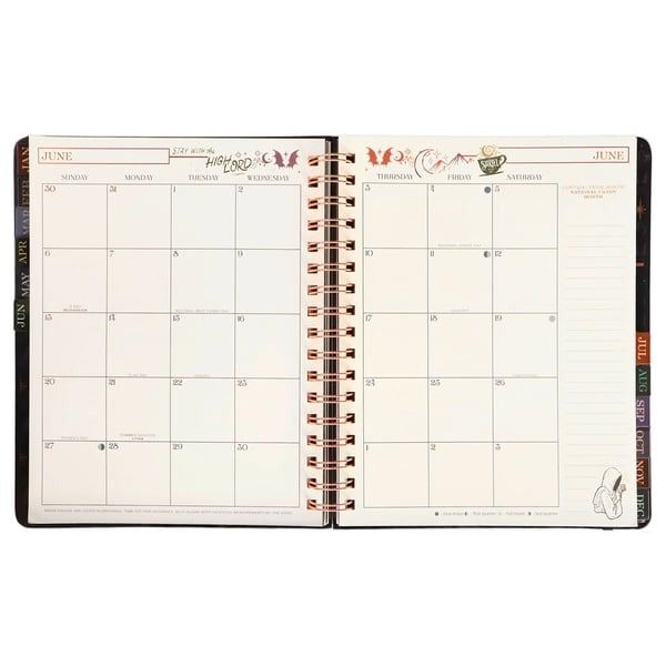 🌙 A Court of Thorns and Roses: Velaris 2027 Weekly Planner ✨ Officially Licensed Fantasy Organizer