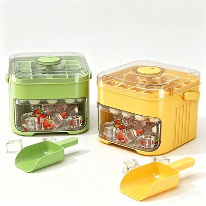 Double layer Ice Cube Tray