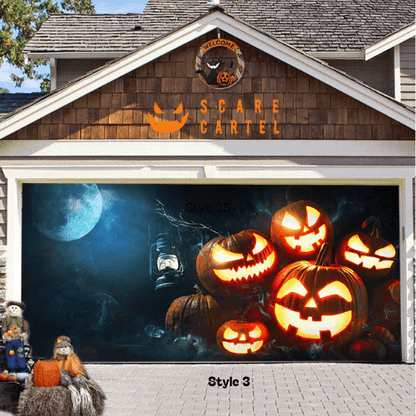 Halloween Garage Door Decoration