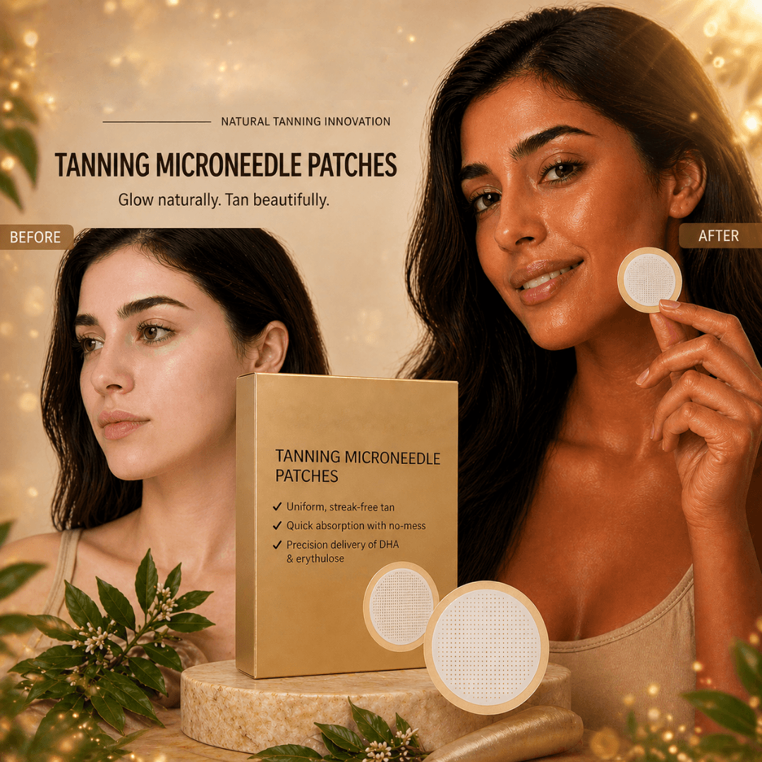 Instant Self-Tanning Patches - Easy Sun-Kissed Glow Without UV