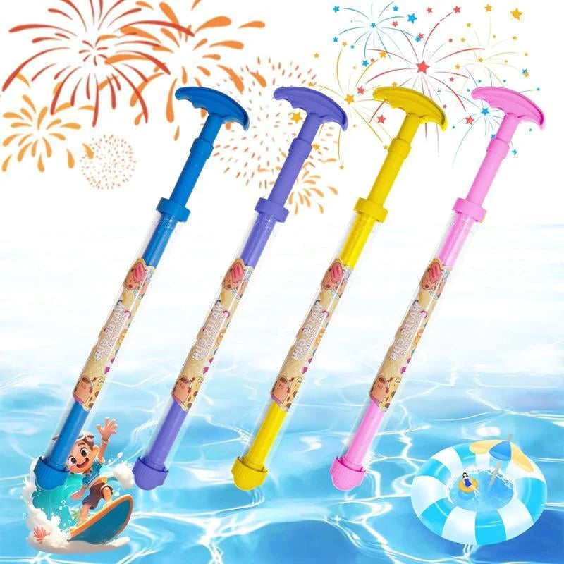 Firework Effect Water Blaster – High-Capacity Pull-Out Design