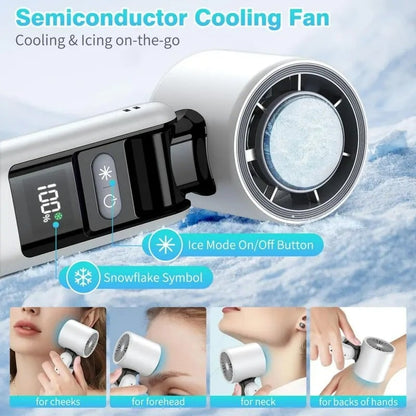 Turbo Ice-Cooling Fan – Stay Cool Anywhere You Go!