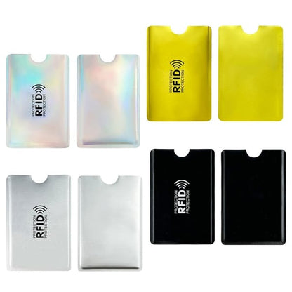 🛡️ 8PK RFID Card Sleeves — Anti-Theft ID Protectors