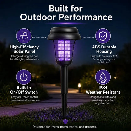 🏠Summer Essentials🦟Solar-Powered UV Mosquito Killer Lamp