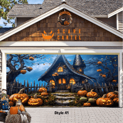 Halloween Garage Door Decoration