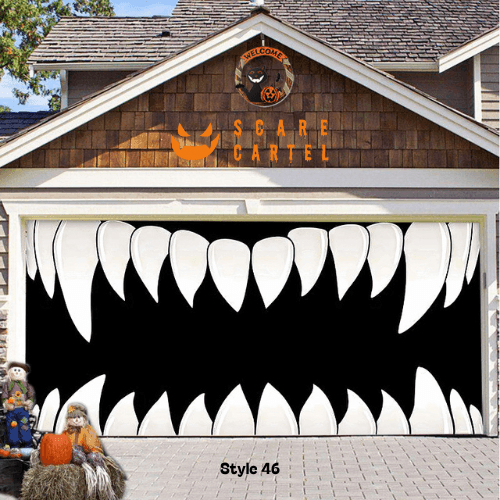 Halloween Garage Door Decoration