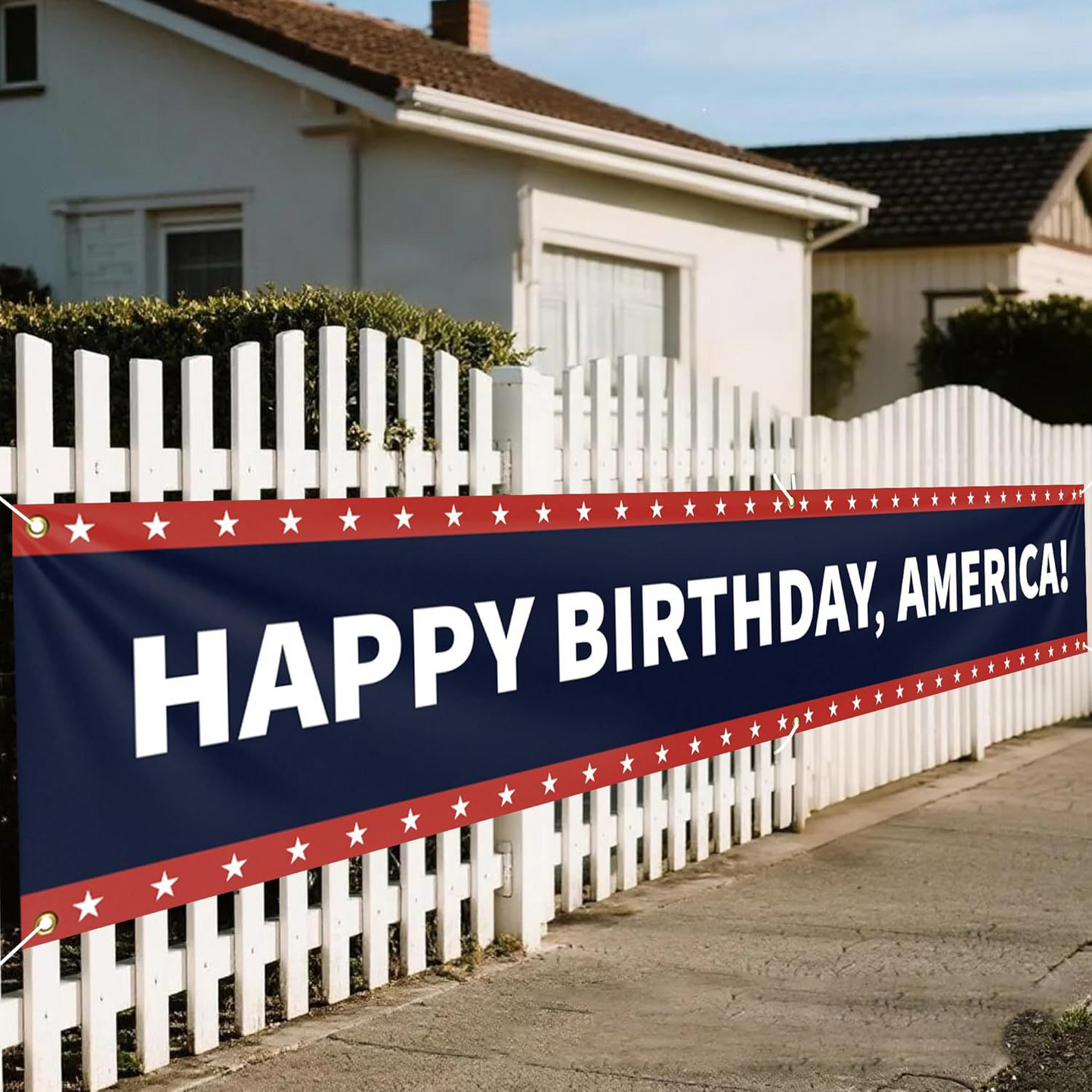250th Anniversary American Banner Flag