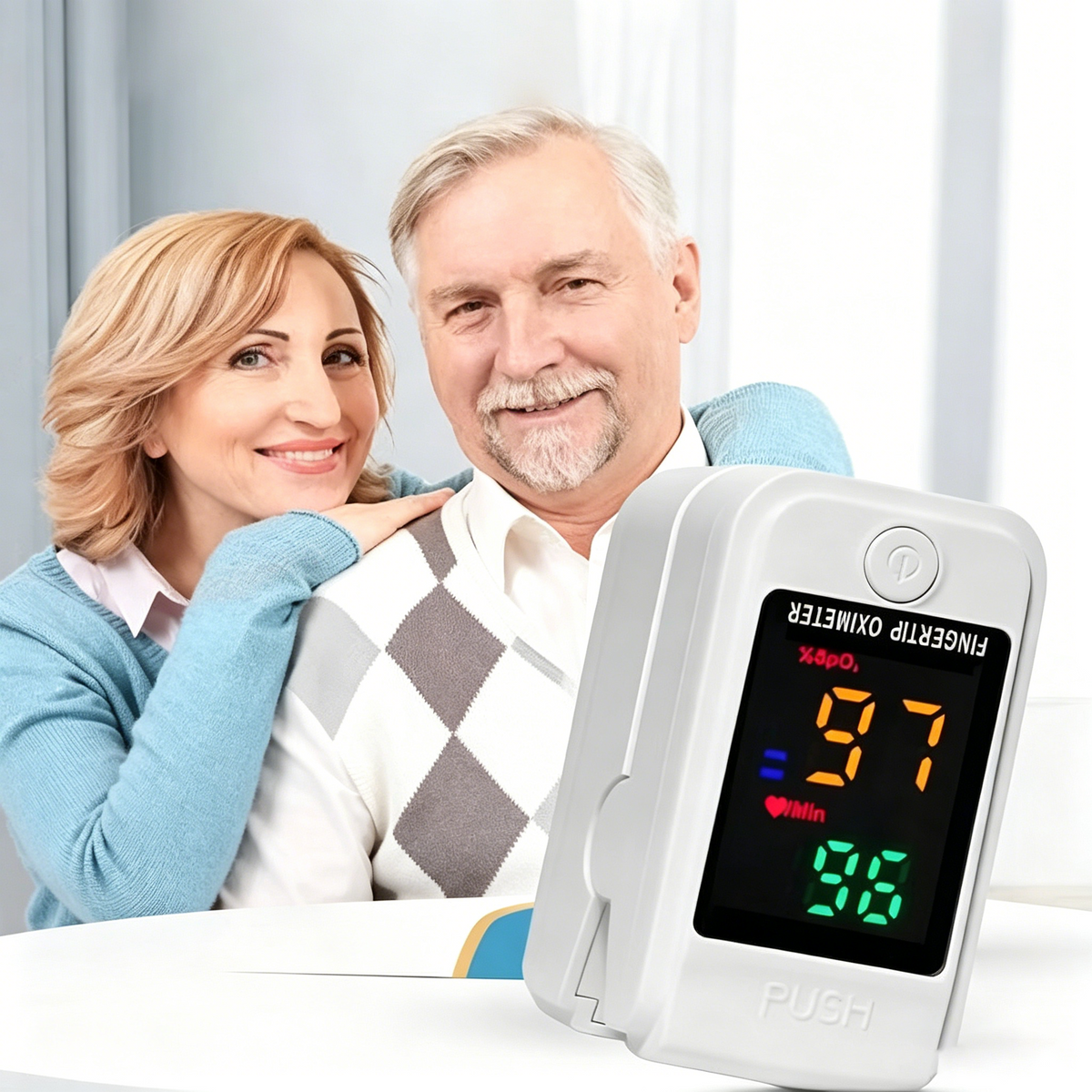Non-Invasive Glucose & Health Monitor | 🩸 No Finger Pricks Blood Sugar Monitoring Device