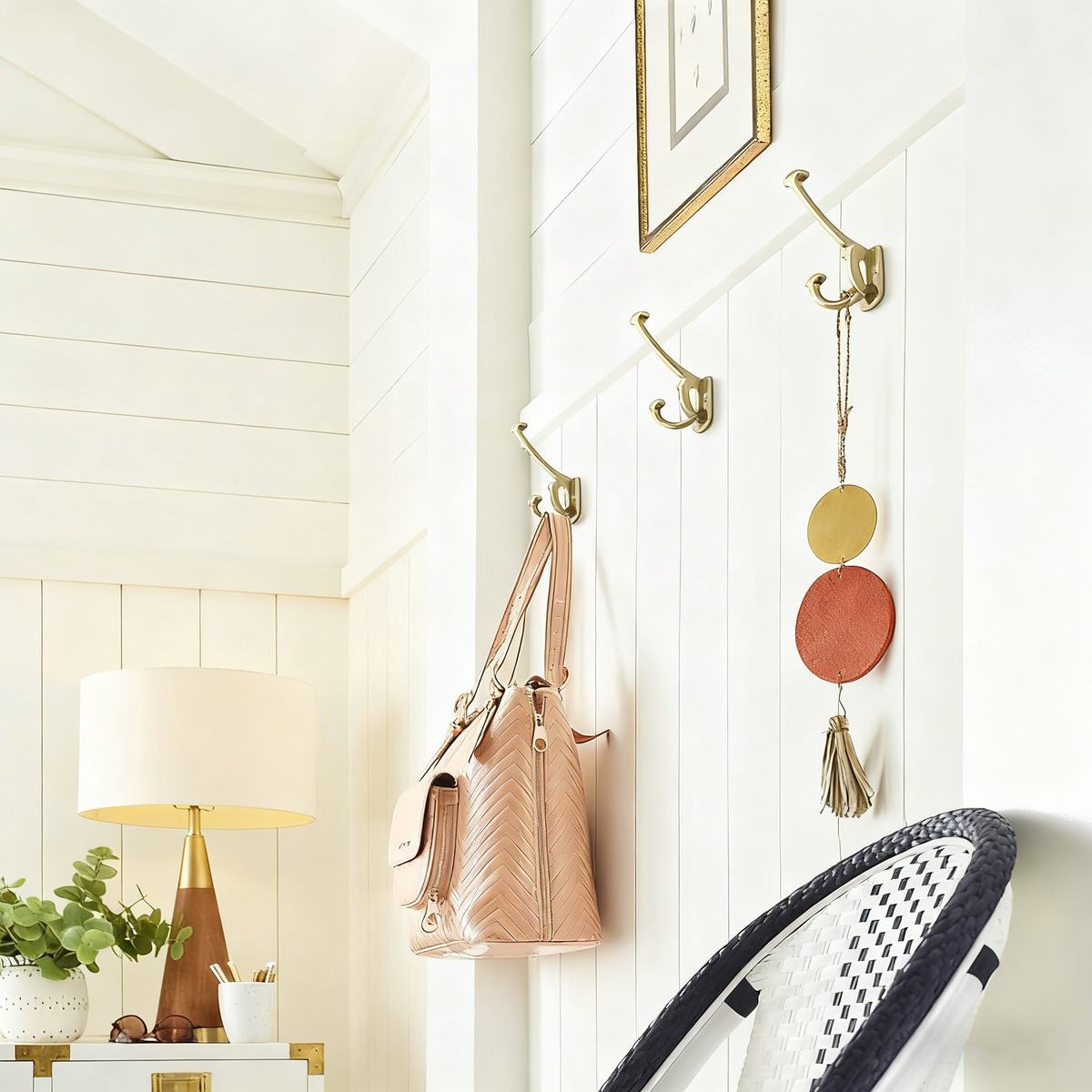 Triple Prong Decorative Wall Hook