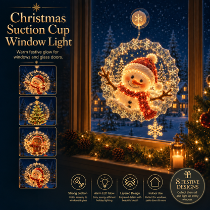 dht™⭐ Christmas Suction Cup Window Light