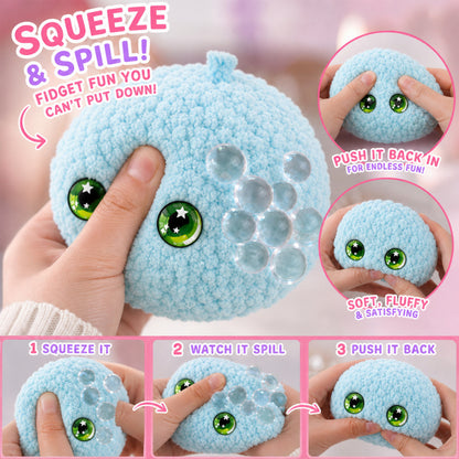 dht™⭐Handmade Crochet Cute Stress Ball🧶Soft, Textured, Adorable.