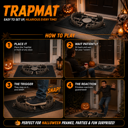 🎃Halloween 3D Soft Trap Mat👻Prank Your Friends