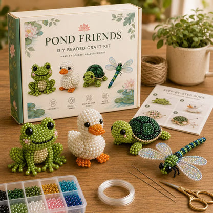  Mini 3D Beaded Animal Craft Kit