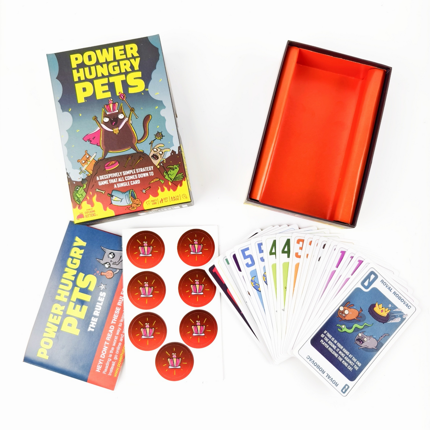 Power Hungry Pets Card Game
