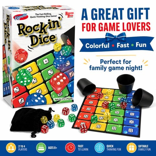 🎲 Ligretto Rocking Dice Game — Fast, Fun, Family-Friendly