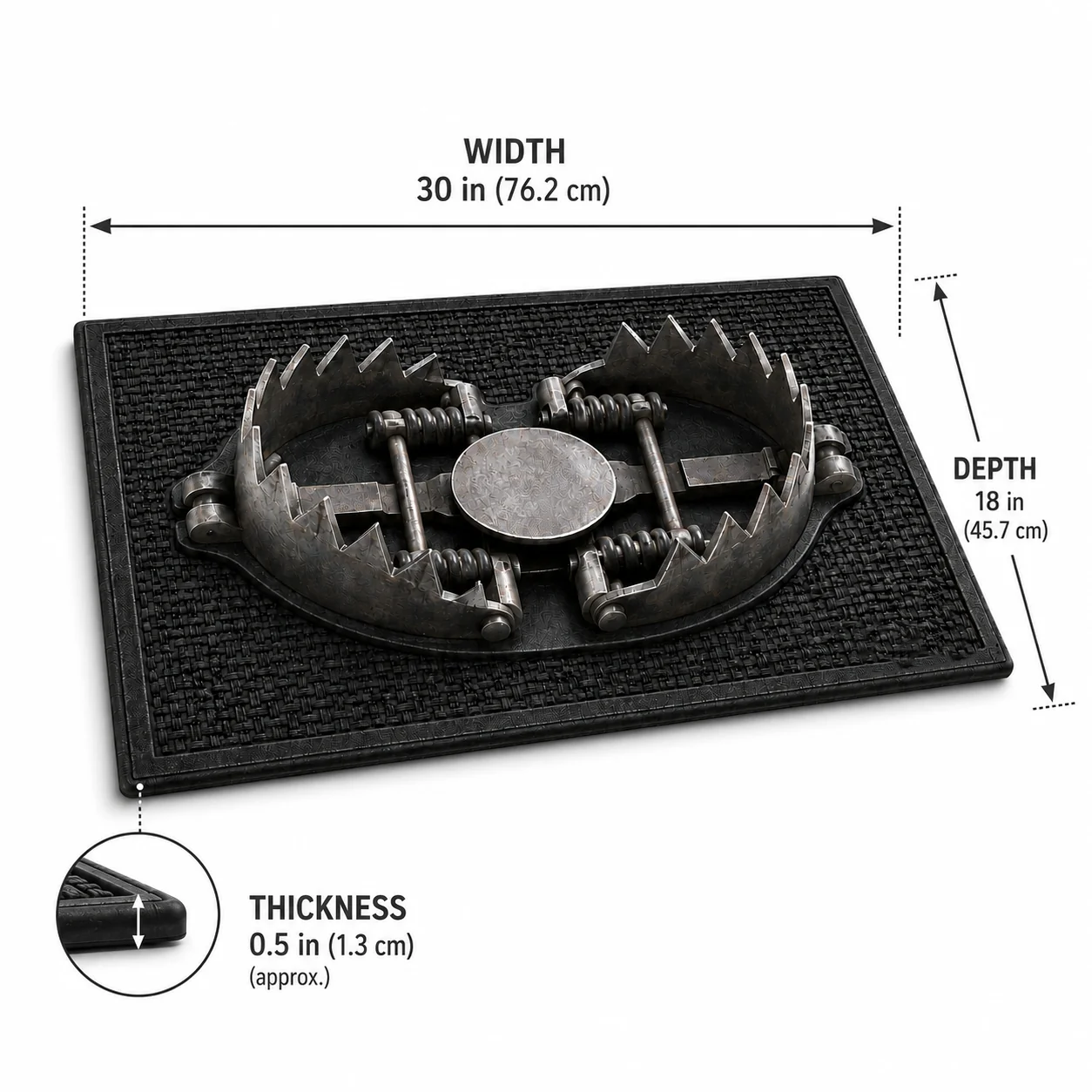 🎃Halloween 3D Soft Trap Mat👻Prank Your Friends