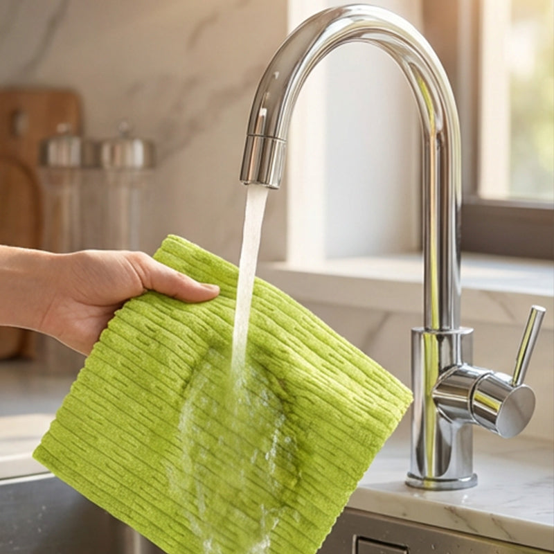 dht™⭐Multipurpose Tear‑Off Cleaning Cloth Roll – Strong absorbent, pre‑cut sheets, reusable. No more messy rags – just tear, wipe & toss! 🧽💨