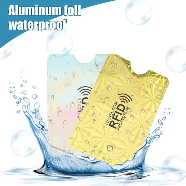 🛡️ 8PK RFID Card Sleeves — Anti-Theft ID Protectors