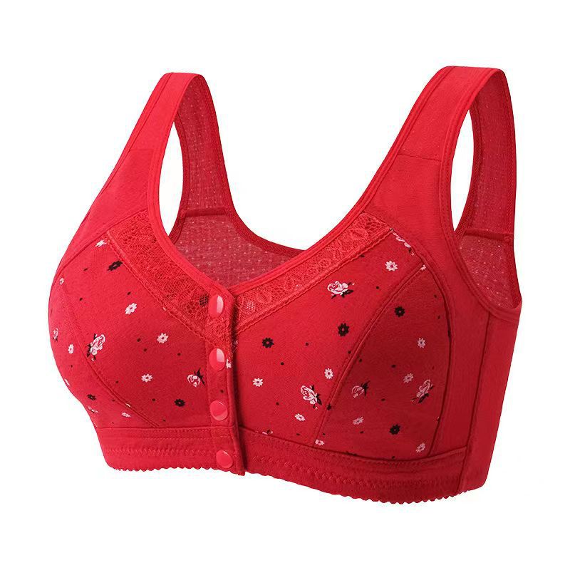 Senior Fit Front Button Bras