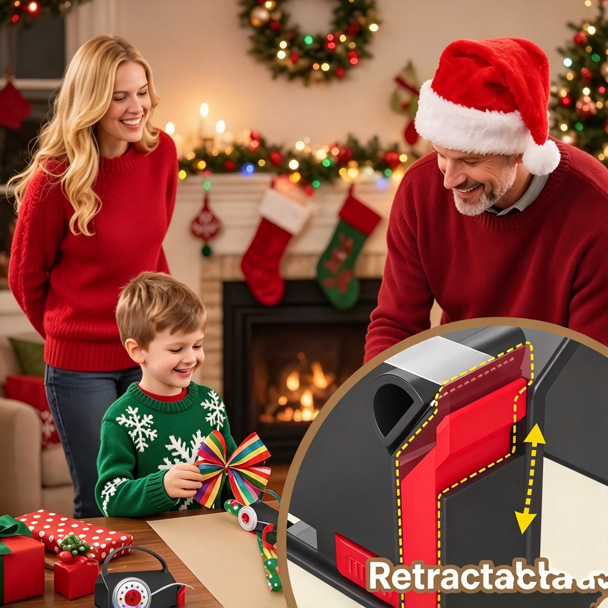 dht™⭐ Christmas Gift Wrapping Paper Cutter Tool