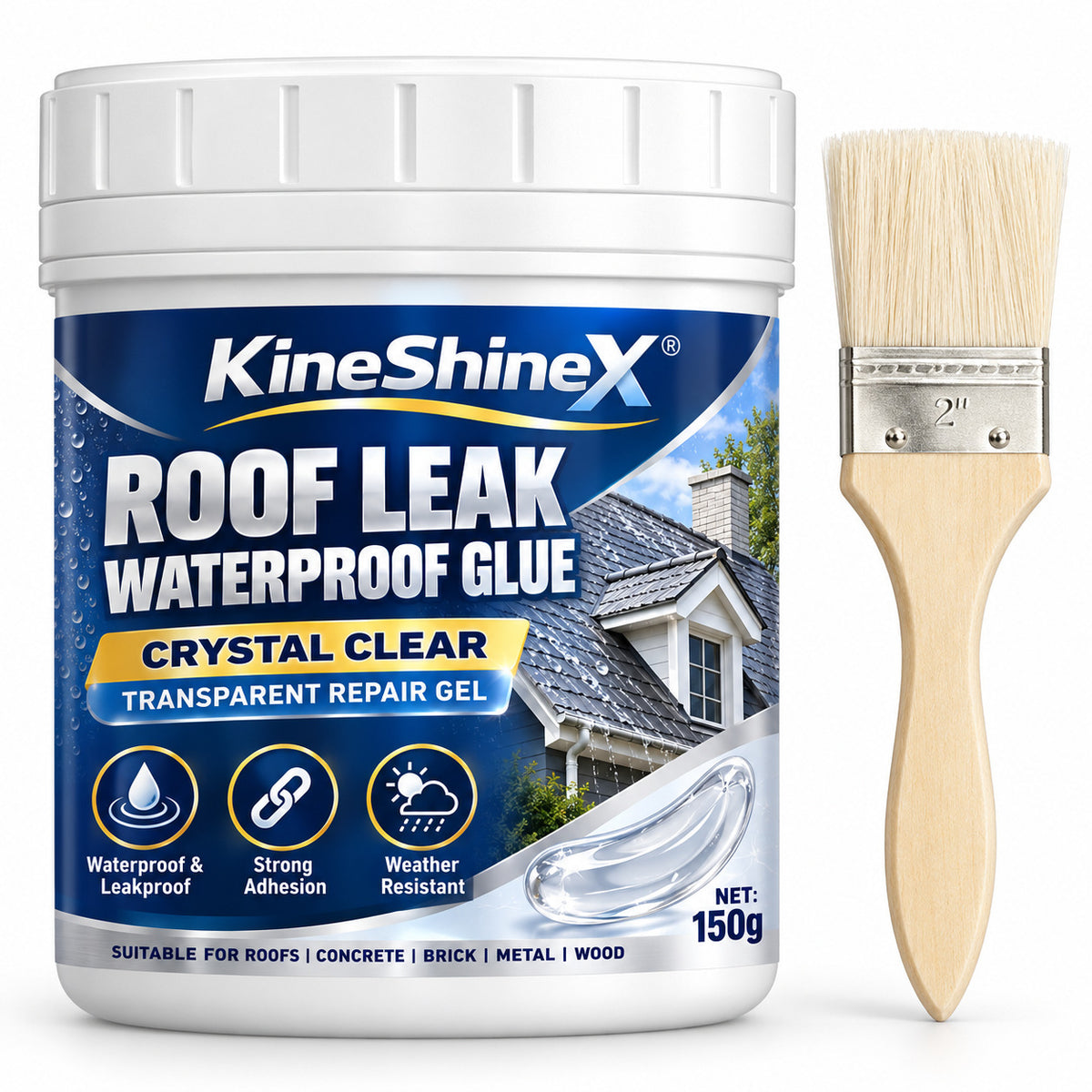 dht™⭐Invisible Waterproof Sealant Liquid Rubber Coating
