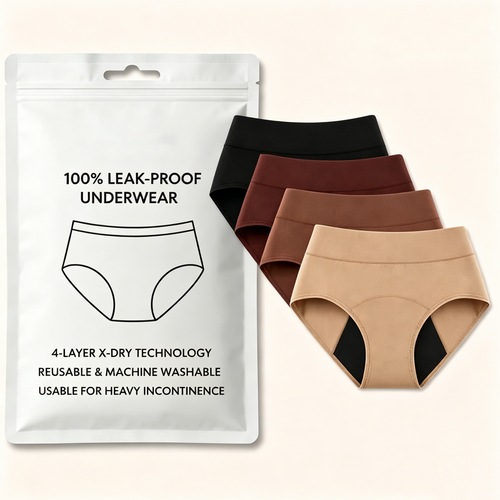  Last Day 50% OFF 100% Leak-Proof Underwear 4-pack🎁