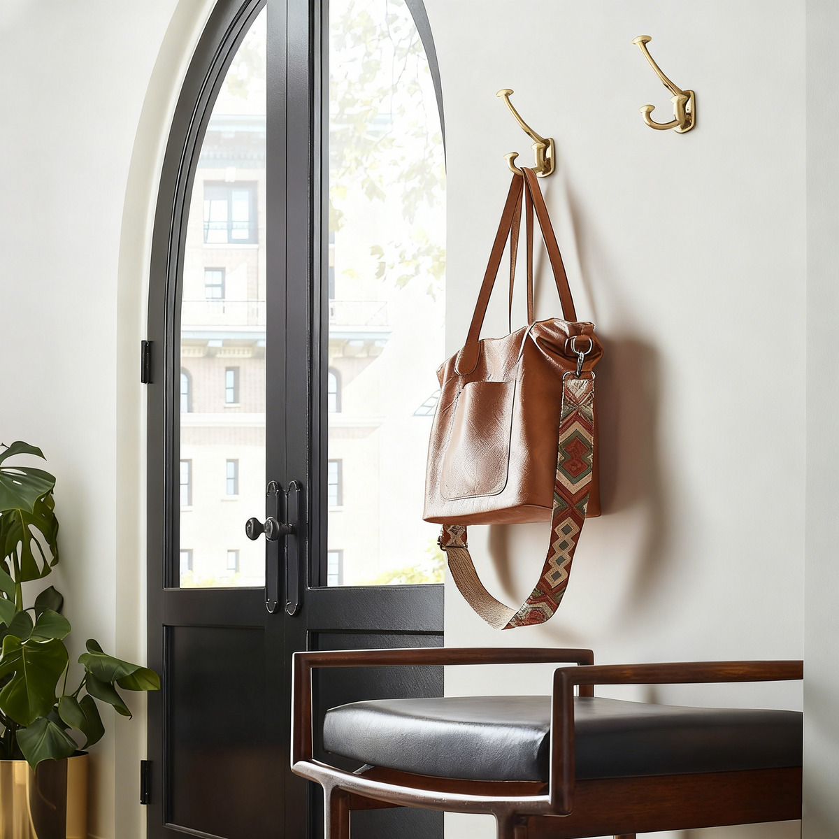 Triple Prong Decorative Wall Hook