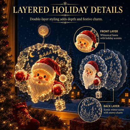 dht™⭐ Christmas Suction Cup Window Light